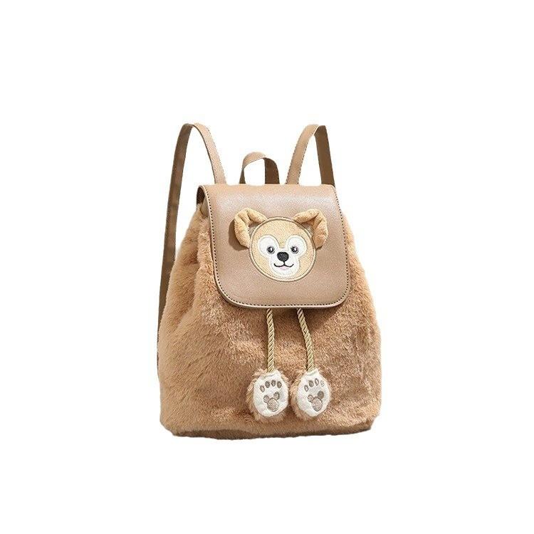 

Novelty Bear Daffy Plush Backpack Girls Boys Comfortable Shoulder Straps