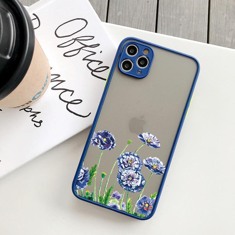 Butterfly Lavender Higan Flower Phone Case For iphone 16 plus 12 13 mini 17 11 15 14 pro max X XR XS Max Shockproof Shell Cover