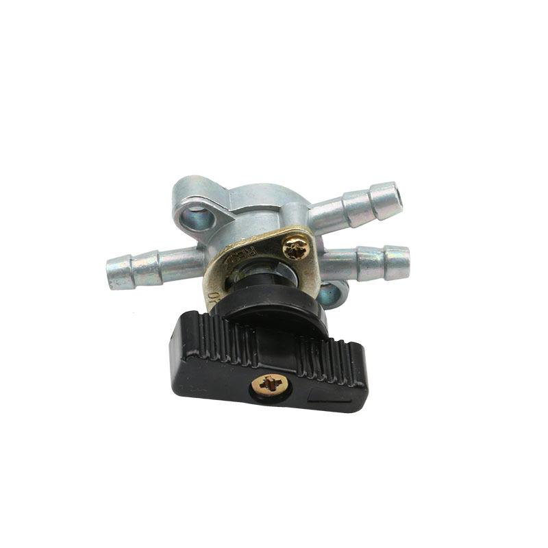 Motorcycle Fuel Gas Petcock Tank Valve Shut Off Switch ATV Beach off-Road Vehicle Two Input and One Output One In Two Out of Oil