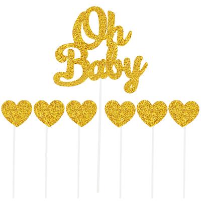 Sophisticated Cake Topper For Elegant Birthday Parties Birthday Party Baby Shower Decoration Oh