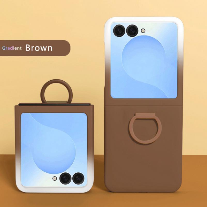

Thin finger ring, skin feel, large window design phone case For Samsung Z Flip 7 Galaxy Z Flip7 fe Flip 6 5 Camera protect Cover Galaxy Z Flip7