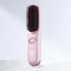 Anti-Scald Protection Electric Hair Straightener Brush USB Charging Hair Brush  Hair Styling