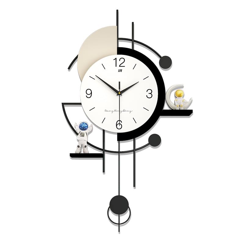 Silent Wall Clock, WM863 (42*70cm), High-End Design for Living Room, Home, Restaurant, or Sofa, Modern, Simple, and Fashionable, Creative Wall Clock