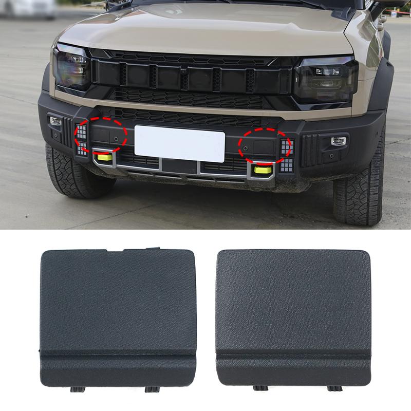 For Chery Jetour Traveler T2 2024 Car Front Bumper Tow Hook Cover Trailer Hauling Eye Cap Lid