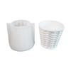 Basket Weave Silicone Mould For Cement Resin Candle Cup Casting And Decorative Home Accessories Creation