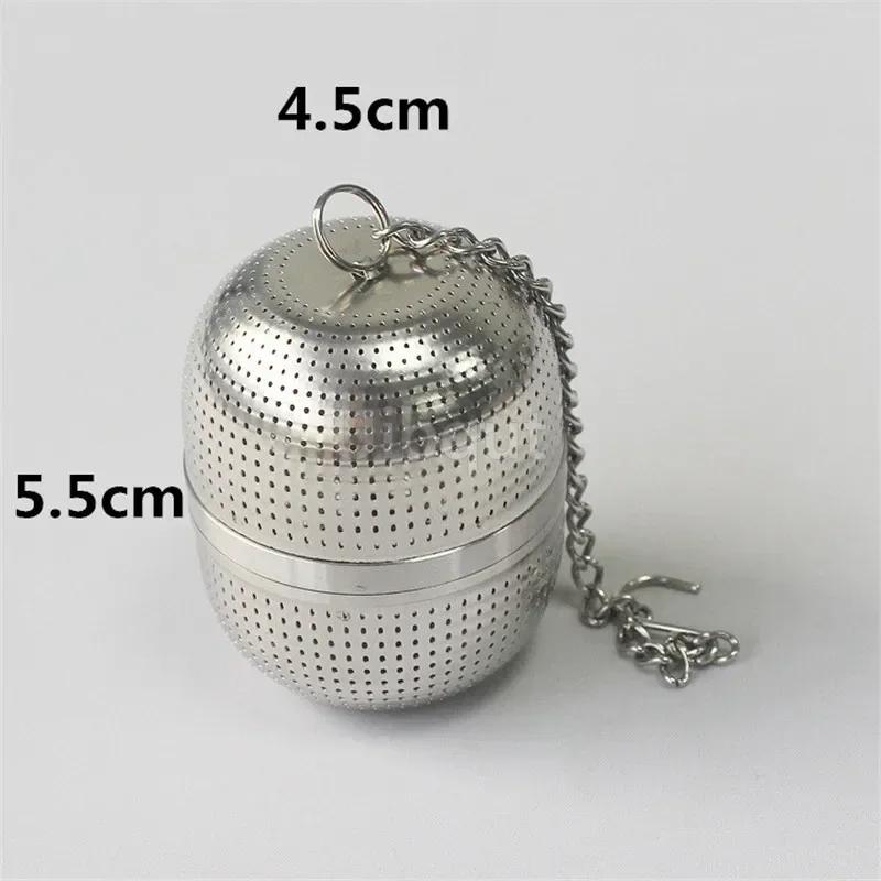 

304 Stainless Steel Tea Strainer Leaf Spice Herbal Teapot Reusable Mesh Filter Home Kitchen Accessories seasoning box basket