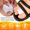 6 Pairs Silicone Toe Separators Relief Bunion Pain Toes Corrector Stretcher Pad Blue White