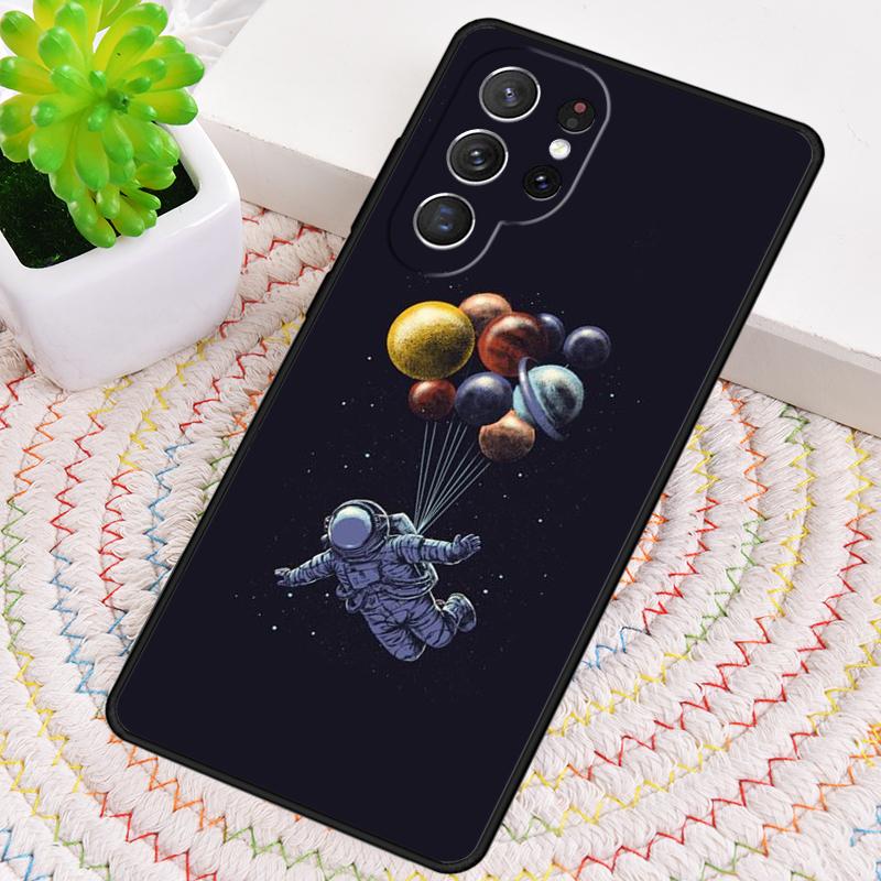 Outer Space Silicone Phone Case For Samsung Galaxy Note 10 Pro S26 S25 S24 S23 S22 S21 Plus S25Ultra Capa Cover
