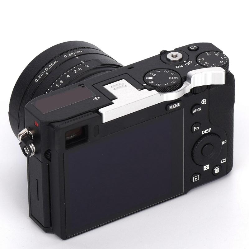 Secure Hold Aluminum Thumb Rest For RX1R3 RX1M3 Cameras, Adds Comfort no Blocking Controls