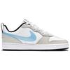 New Nike Court Borough Low 2 'Blue Brown White' GS CW1624-100