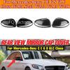 Side Rearview Mirror Cover Wing Cap Exterior Door Rear View Trim for Mercedes-Benz E GLC S C Class W205 W213 X253 W222 W238 LHD