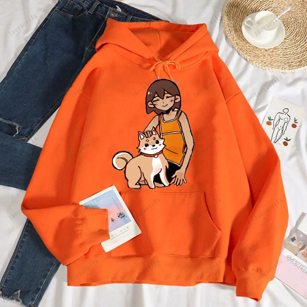 Omori Amusing Games Hoodie Printed Sportswear Unique Hot Selling Autumn and Winter Pullover Cartoon Popular Men Pullover