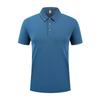 2026 Summer New Men's Fashion Casual Breathable Comfortable Polo Shirt Solid Color High Quality Short Sleeve T-shirt