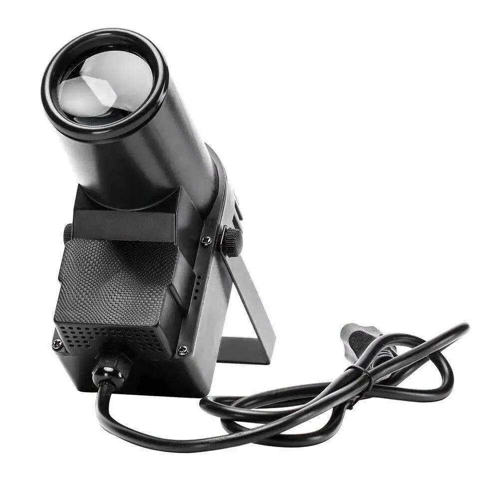 Mini RGBW LED Pinspot Stage Light DMX512 Colorfull Disco Beam for DJ Party KTV Mirror Ball Pin Spotlights