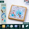 Mosaic Coaster DIY Kit: Creative Handmade Collage Art Set