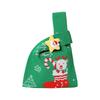 Festival Santa Druckstoff Geschenksäcke Stilvolle Waschbare Weihnachtsstrumpf Füllung Für Büro Zuhause Schule Veranstaltung Und Familienfeiern