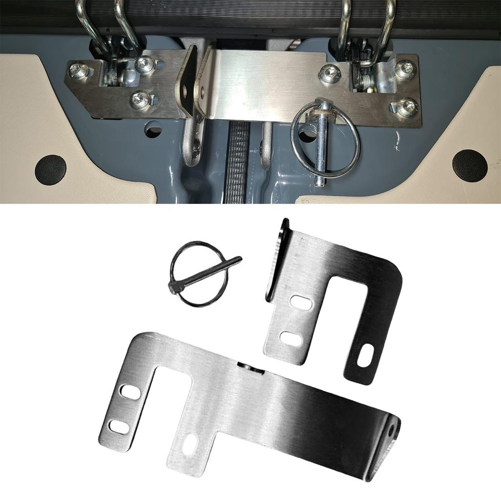 Secure High Density Stainless Steel Rear Door Latchs Easy Installation Suitable for Campers Campervans Travel Motorhome