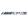 YEW1 Metal Car 3d Rear Letter Emblem Trunk Sticker for Mercedes benz AMG C E S GLE CLC Class W204 W203 W205 W124 W221 W213 W2121