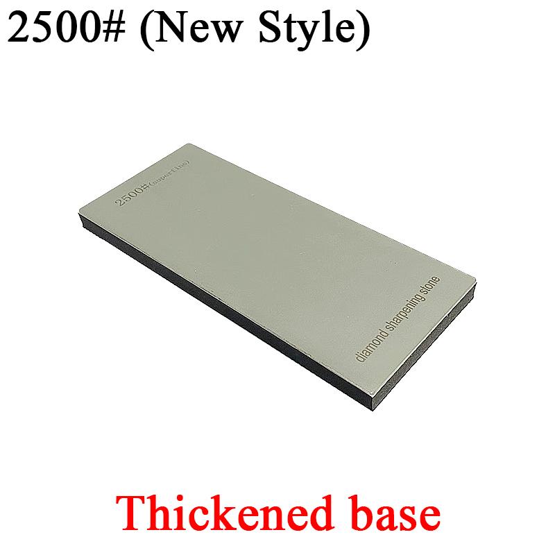 Thickened Non-slip Base Diamond Stone Kitchen Knife Sharpening System Tool 15 Degree Sharpener Whetstone Leather Polishing