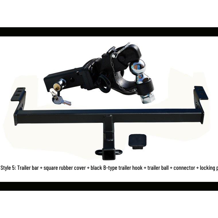 Foton Tunland Pickup Tow Bar and Rear Tow Hook Assembly