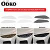 For BMW 4 Series G22 G23 G26   2 Pcs M Performance Car Headlight Protective Film Transparent Smoked Black TPU Sticker