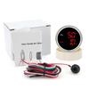 N 2 IN 1 52mm Dual Gauge with Alarm Oil Temperature Meter +Oil Pressure Gauge with Sensor  Red /Green Backlight for Car Boat