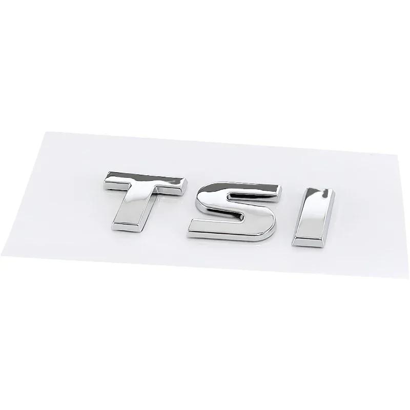 YKPSC1 Car Stickers Badge Emblem Tail Decal Auto Styling for Volkswagen VW TSI Logo Beetle Scirocco POLO Sharan Sagitar Magotan