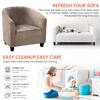 Club Chair Cover Stretch Armchair Slipcover Bar Living Room Tub Protector Cover