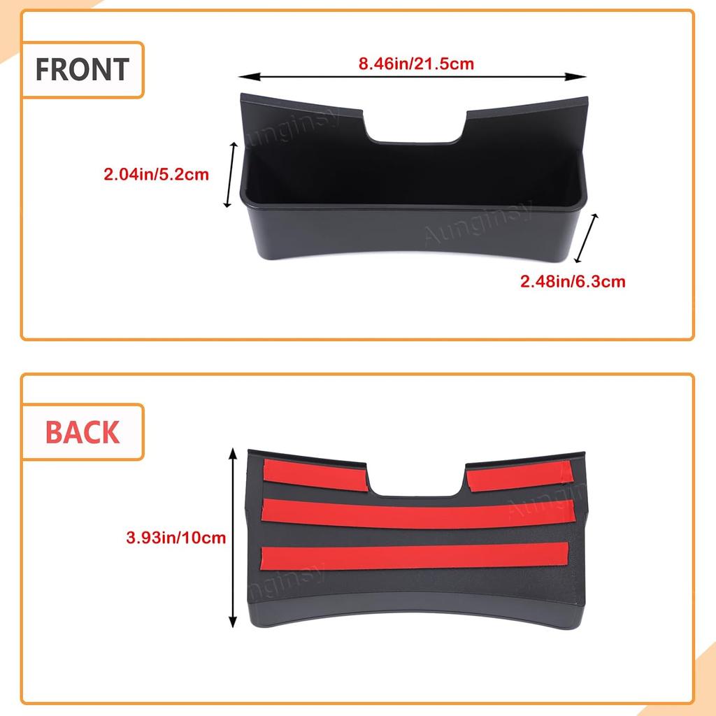Aunginsy Center Console Armrest Hanging Storage Box Compatible with Nissan Frontier 2016 Pickup Truck Central Control Front Armrest Hanging Storage