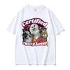 2025 Summer Funny Certified Cute Cat Lover Meme Tee Shirt Unisex Women  Aesthetic Short Sleeve 100 Pure Cotton Printed Tshirt