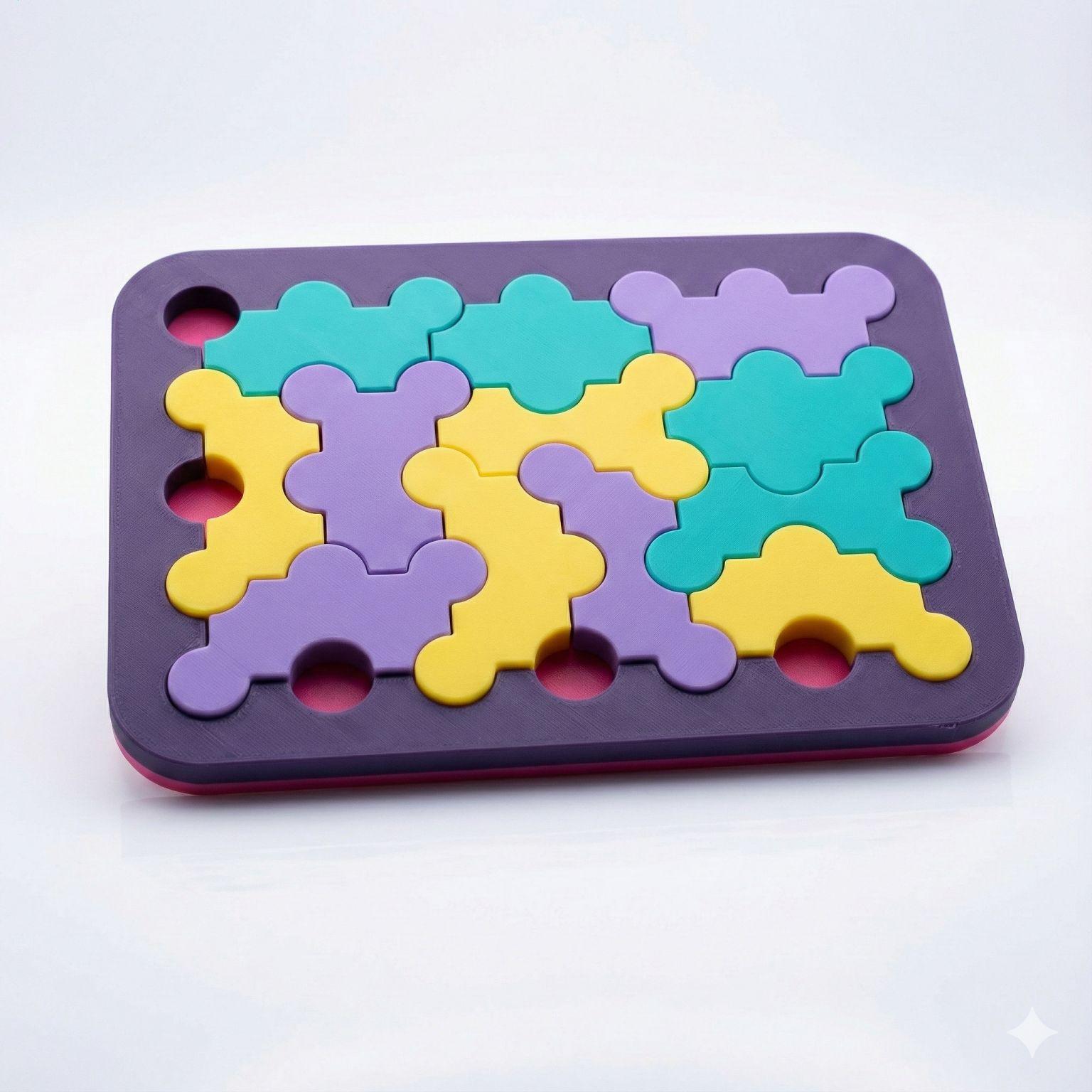 High-Difficulty Transparent Acrylic Puzzle: Brain-Burning Level 10 Intelligence Challenge for Adults