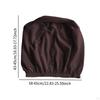 Ottoman Cover Foot Stool Stretch Slipcover for Footrest Ottomans Dia 23"- 25"