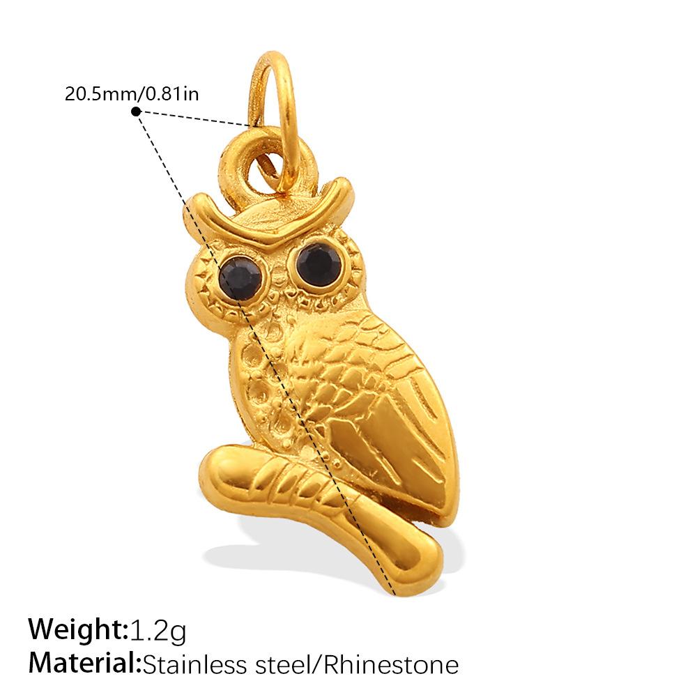 Stylish And Diverse Diy Pendant Stainless Steel Gold-Plated Diamond-Encrusted Freshwater Pearl Pendant Collection