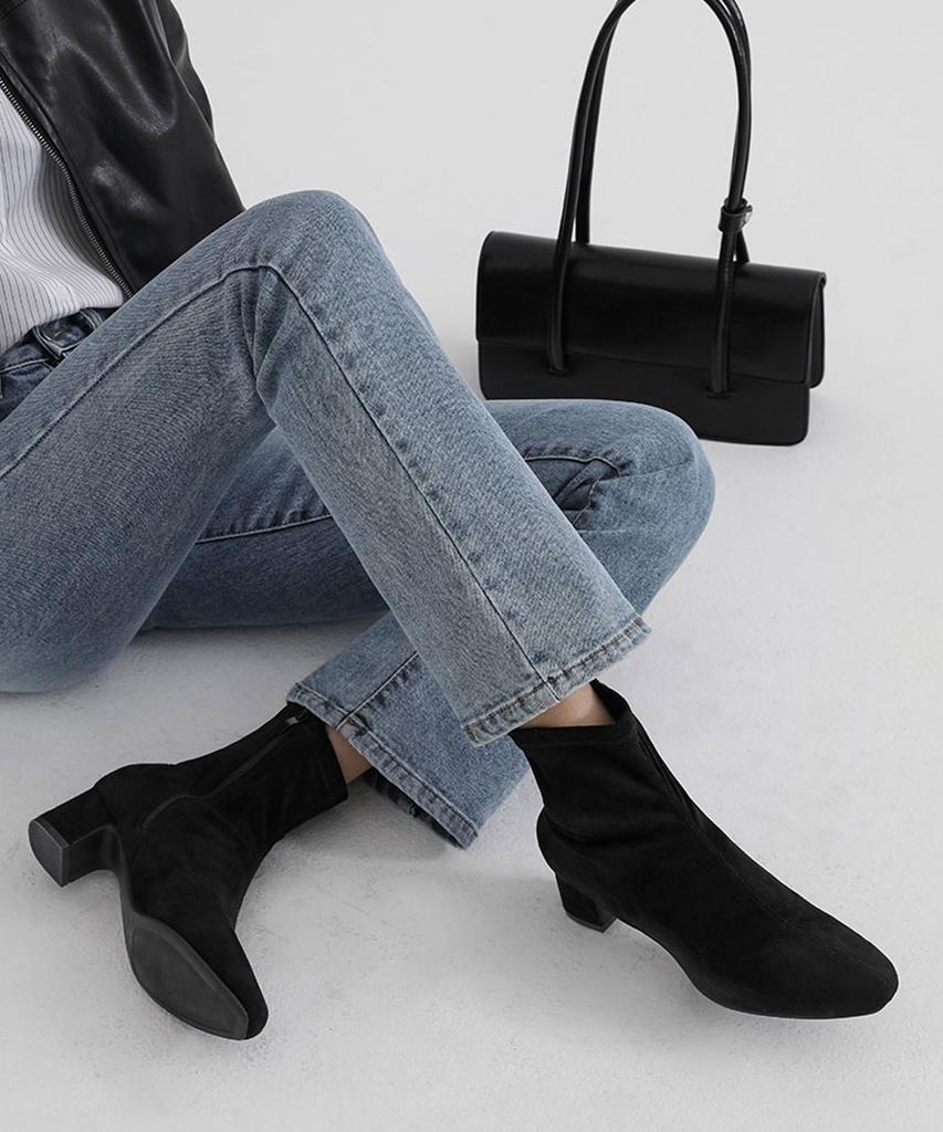 Chaakan Mock Spandex Ankle Sock Boots Bssds4F8774