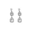 Korean-Style Diamond Tassel Bow Earrings - High-End Luxury Statement Jewelry