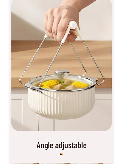 Stainless Steel Anti-Scald Bowl and Plate Gripper