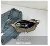 Unisex vodoodpudivá nylonová crossbody taška s více kapsami