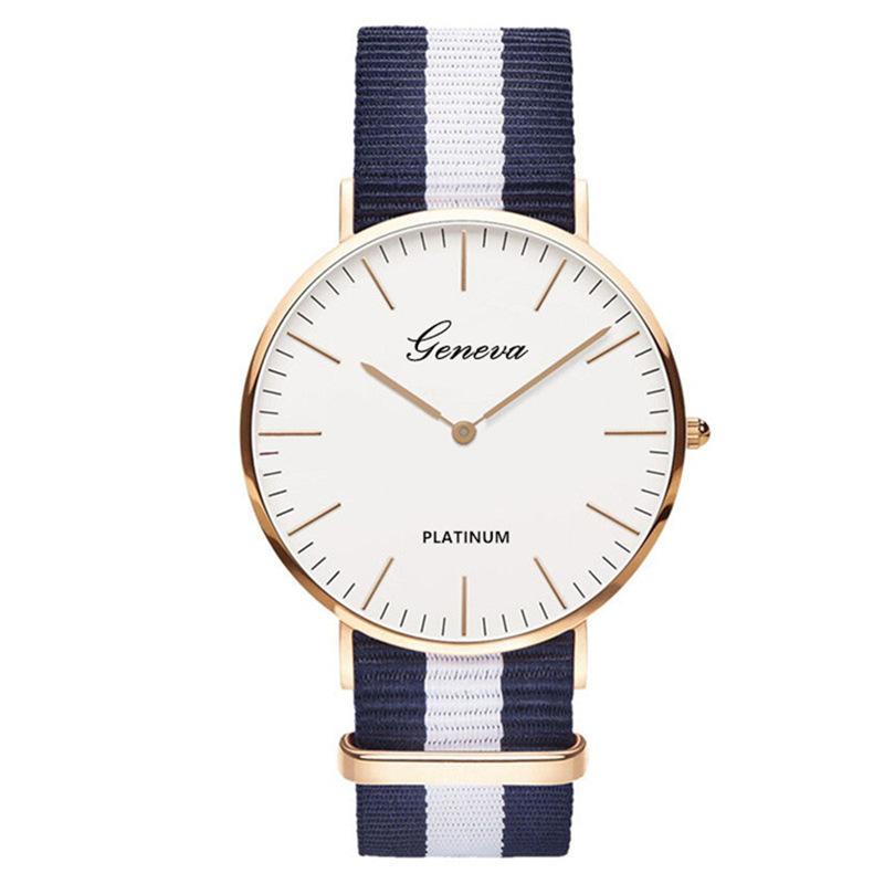 Nylon Strap Style Quartz Women Watch Top Brand Watches Fashion Casual Fashion Wrist Watch 2018 Hot Sale Fashion Ladies Watches
