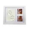 Minimalist Baby Hand & Footprint Photo Frame with Inkpad