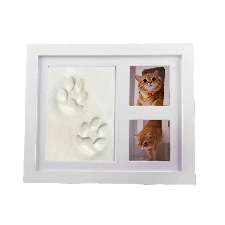 Minimalist Baby Hand & Footprint Photo Frame with Inkpad