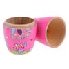 5-teiliges Set Matroschka-Puppe Handgemachtes Holz Stapelpuppe Haus Zimmer Dekoration Kinderspielzeug Engel Handbemalt Halloween Geburtstagsgeschenk