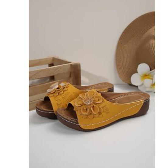 Women Summer Sandals Shoes Elegant Shoes Slides Sandals Ladies Wedge Sandals for Women Casual Footwear Slipper Female