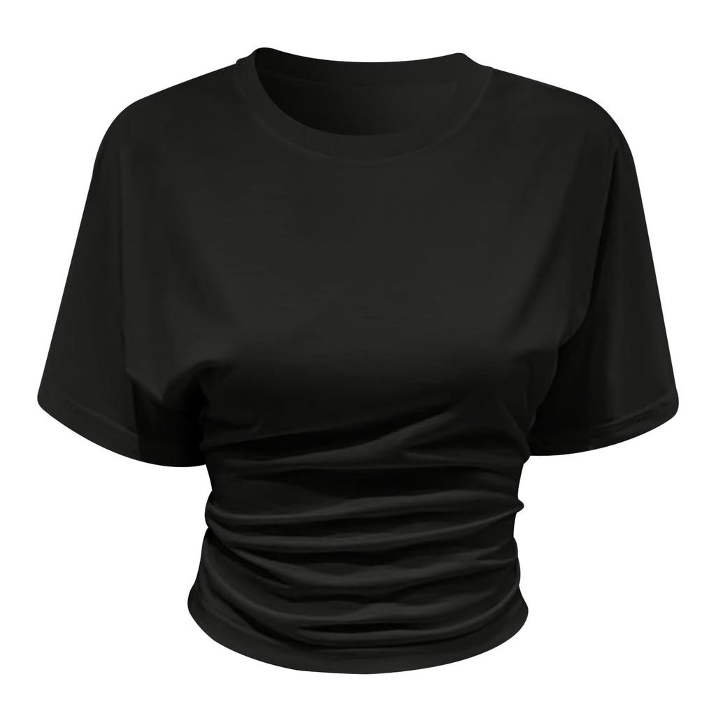 Women's Round Neck  Loose Lightweight Spring/Summer Top
