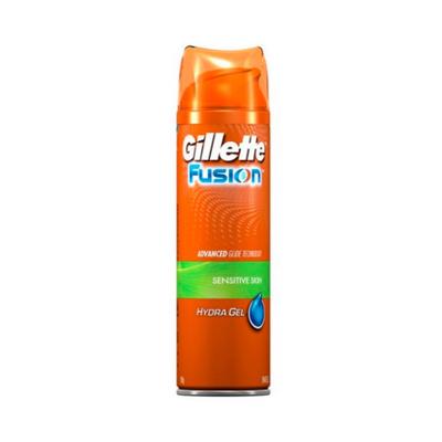 Gillette Fusion Hydra Sensitive Skin Shaving Gel, 195 G, 1 Unit