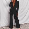 ZL1396 Women's Long-sleeved Long Pants Business Suit - New Fashion, European & American Style