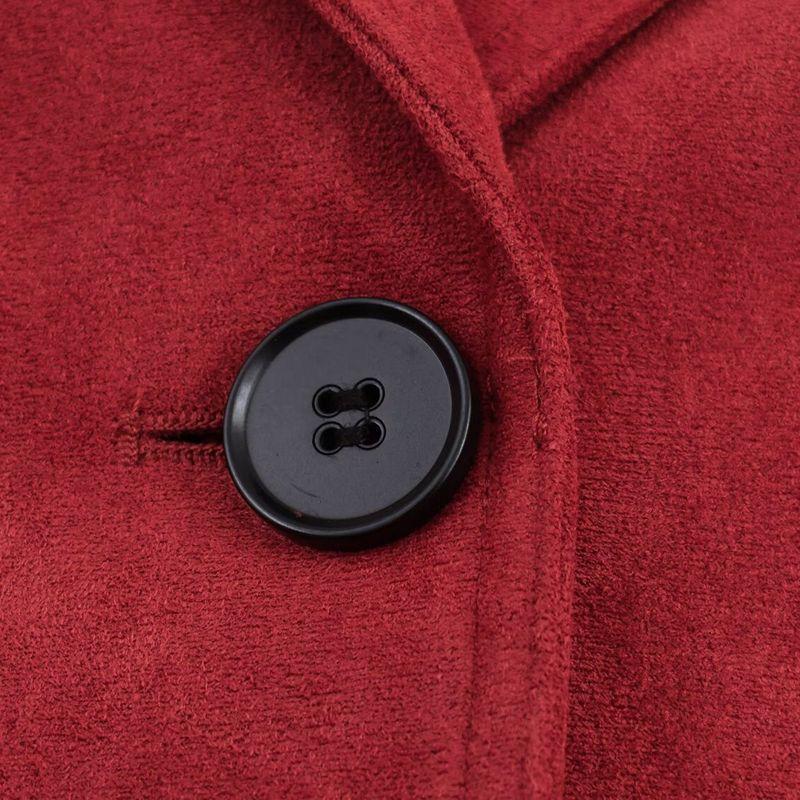 Kaslead New Arrival Women's Clothing Fashion Style Fashion Basic Suede Effect Outwear 4344626 641