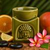 Buddha Fragrance Oil Burner - Light Jade