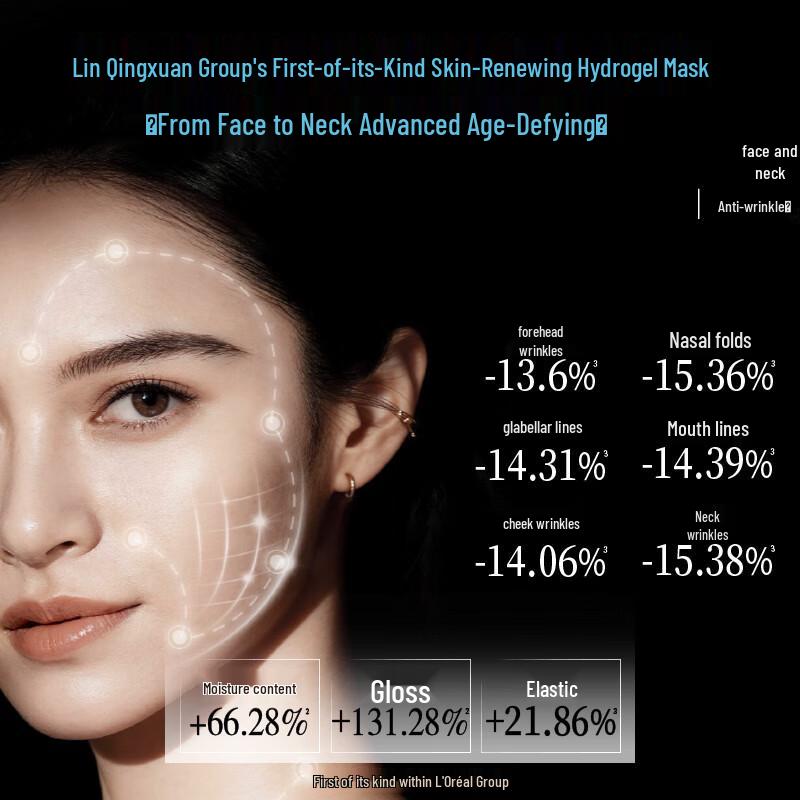 Lin Qing Xuan Kamelien PDRN Anti-Aging Gesichts- & Halsmaske