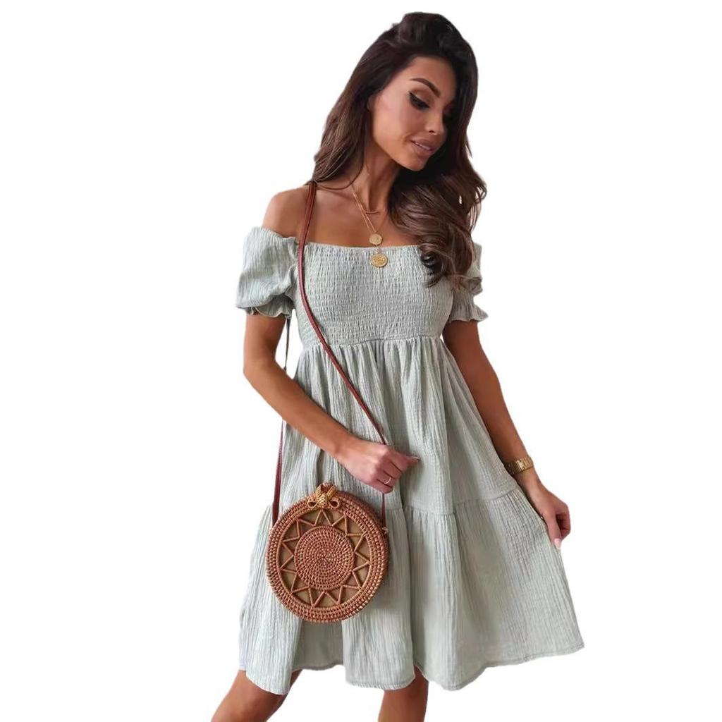 2026 Summer Off-the-Shoulder Backless Long Dress