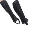 2pcs Half Chap Black Flexible Mesh Equestrian Half Chap for Children Horse Riding  